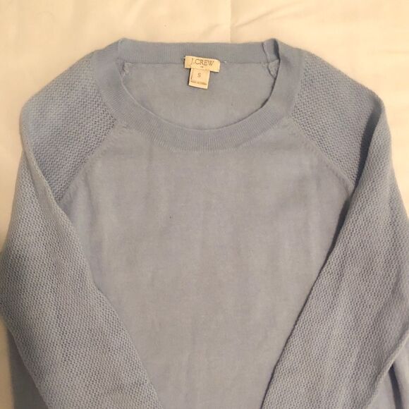 Baby blue Jcrew sweater - Picture 2 of 5